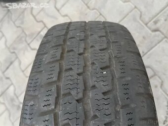 4x plechové disky 5x120 + pneu zimní 205/65 R16C - 4