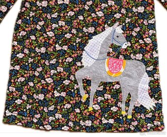 Krásné holčičí nové šatičky Youlebao vel.116 - 4