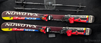 Salomon Equipe 100 + hůlky carbon 75 - 4