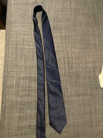 Kravata SLIM modrá zánovní 150 Kč - 4