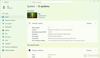 Herni PC - Ryzen 3600, 16GB RAM, 930GB NVME, 6600XT, WIN11 - 4