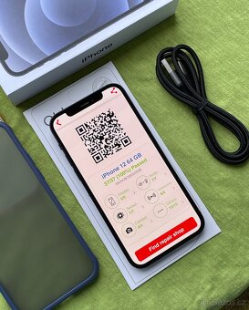 🍏 Apple Iphone 12 Black 64GB 🍎 98% baterie 🔋 - 4