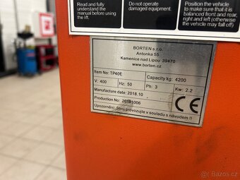 Sloupový zvedák 4200kg - 4