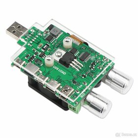Elektronická USB zátěž s displejem 35W - 4