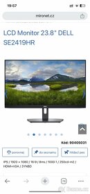 LCD monitor DELL 23.8” - 4