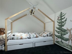 Domeckova postel s uloznym prostorem - 4