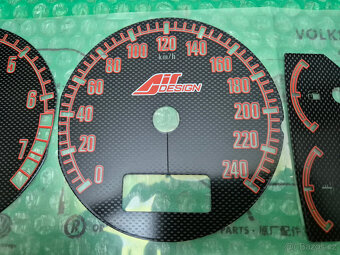 Nový polep budíků Škoda Octavia I (1U) - Air Design - 4
