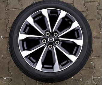 Alu kola originál Mazda CX-3 5x114,3 R18 VELICE PĚKNÁ SADA - 4