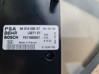 Peugeot Citroën digi ovladač klima a topení 96514030XT - 4