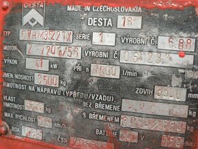 Pronájem VZV DESTA DVHM 3522 TX - 4