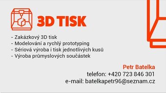 3D tisk na zakázku Brno - 4