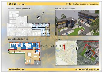 Prodej, byt 4 + kk, 2B, 115,8 m², ul. Hradební, Cheb - 4