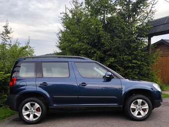 ŠKODA YETI 4X4 2.0 TDI 125 KW HEZKÁ UDRŽOVANÁ BEZ RZI - 4