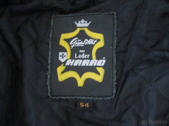 Kožená motobunda HARRO vel.54 - 4