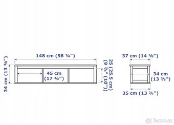 Ikea TV stolek Hemnes - 4