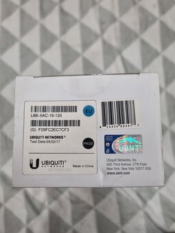 Ubiquiti LiteAP 120 - AP 5GHz, 120° sektor, anténa 16dBi - 4