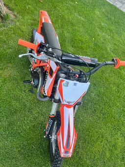 Pitbike Zuumav S3 125cc 14/12 - oranžová - 4