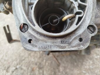 Škoda 1203 sací potrubí a dvojkomorový karburátor Jikov - 4