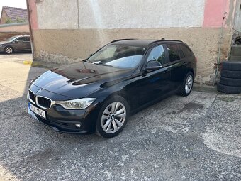 BMW 318d Touring 110 kW – EURO 6, Černá, Automat - 4