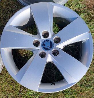 Alu kola 5x100 R15 Škoda - 4