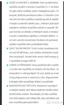 Fén 2v1 -ZOOFARI (nový) - 4