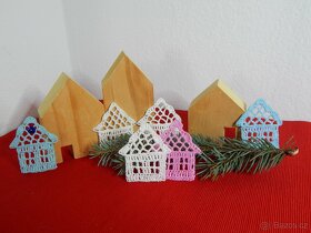 Háčkované vánoční ozdoby - 4