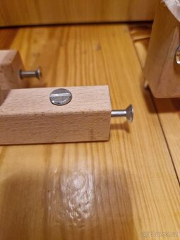 Dětská postýlka IKEA , buk, 60x120 cm + matrace - 4