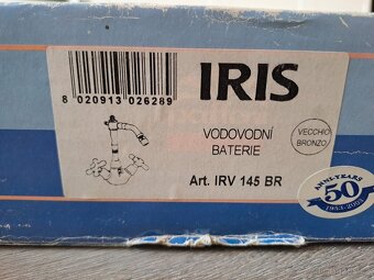 Paffoni IRV 145 Bronz-umyvadlová/dřezová baterie (tlaková) - 4