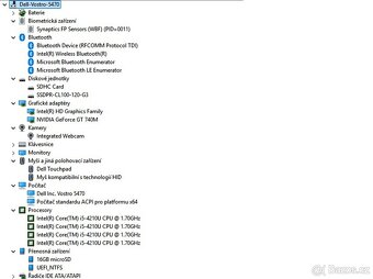 Dell Vostro 5470 dotykový i5-4210U 8GB 2xGPU SSD W11Pro - 4