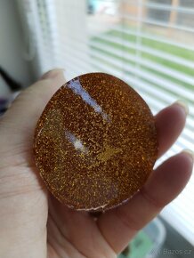 Dekorace (těžítka kužel) + svícen na čajovou svíčku - 4