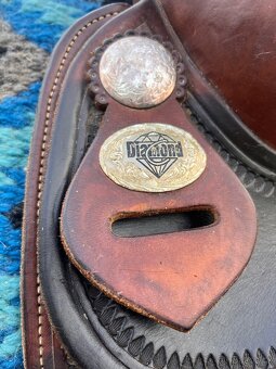 Westernové sedlo Diamond C - 4