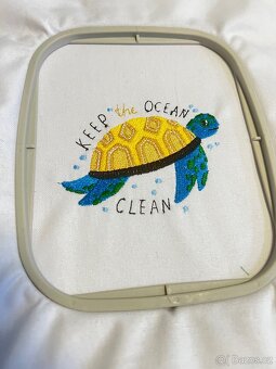 Keep the ocean clean - taška přes rameno - 4