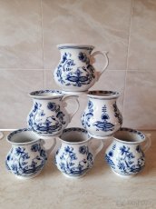 Modrý porcelán. - 4