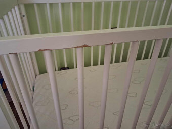 Postýlka s matrací - 4