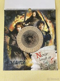 Nástěnný kalendář Hobbit - 4