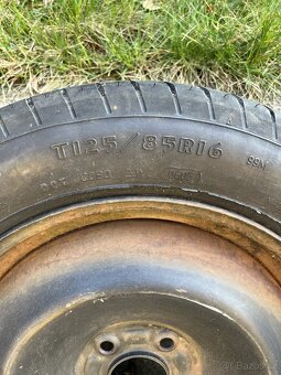 Dojezdová pneumatika T125/85R16 s kompresorem - 4