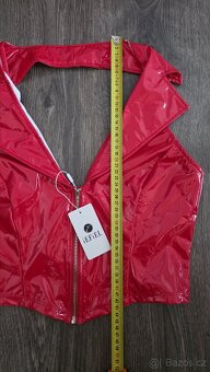 Vinylový,pvc top vel.L - 4