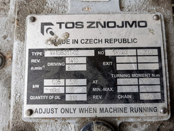 Variátor VA10B311-02 TOS ZNOJMO - 4
