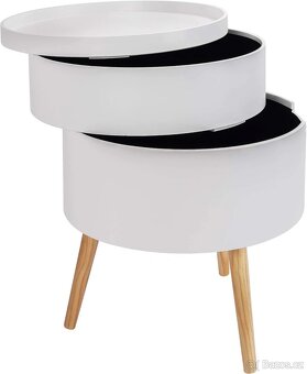 WOLTU TS50ws-1 noční stolek 38 x 38 x 51 cm - 4