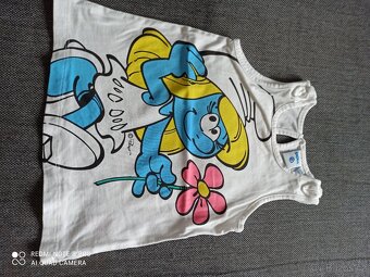 2x dívčí triko a 2x dívčí tílko velikost 86 - 4