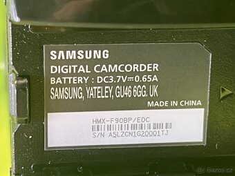 Videokanera Samsung HMX-F90BP - 4