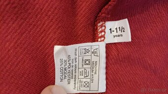 Zimní/vánoční šatičky GEORGE 74-80 - jako nové - 4