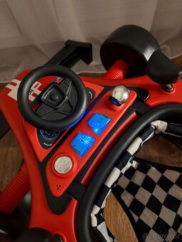 Dětské chodítko Costway 4v1- do 15 kg, 6-18 měsíců - 4