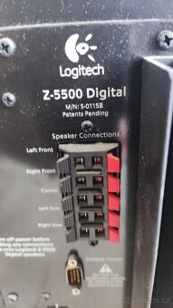 sestava 5+1 Logitech Z-5500 - 500W, THX, DTS - 4