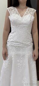 Svatební šaty bílé - 4