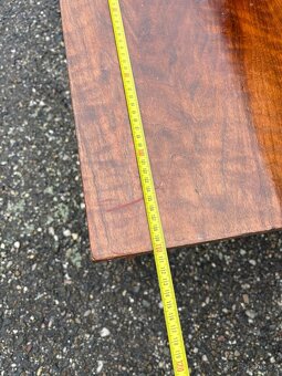 Retro dřevěný konferenční stůl - 4