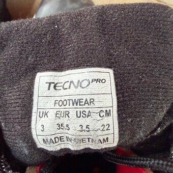 Prodám dětské boty na běžky, Tecno Pro Ultra, SNS, vel. 35,5 - 4