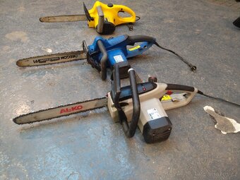 elektrické motorové pily 230V - 4