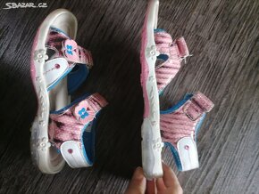 Dětské dívčí letní boty sandále vel 34 - 4