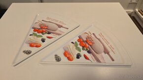 Porcelánové tácky/talířky pod pizzu - 4